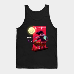 Cyberpunk Anime Sensei - Lethe Tank Top